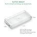 DBF Motion Sensor Light, USB Rechargeable 4 LED Closet Light for Cabinet, Pantry, Counter, Bathroom, Stairs - Stick on Anywhere, Lithium Battery Operated, Wireless Motion Activated, 4 Mode Switch