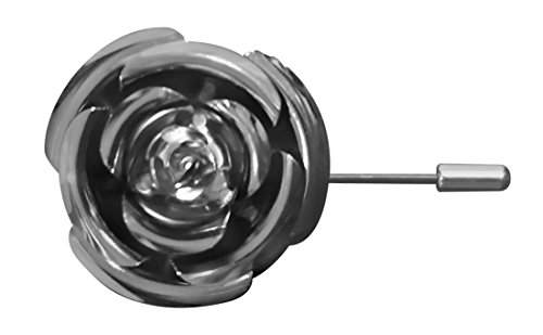 The Lapel Pin Shop Men's Metal Flower Lapel Pin - Boutonniere