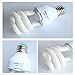 CONOMOYPET UVB Reptile Light Bulb, Compact Fluorescent Desert Terrarium Lamp for Reptile Amphibian Calcium Supplement 13 Watts (10.0 for Desert)