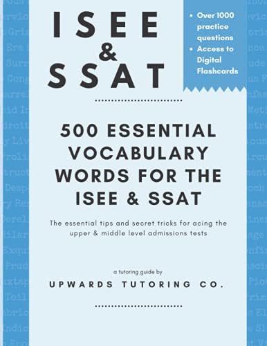 Amazon.com: 504 Essential Words for SSAT & ISEE (Upper): With