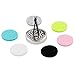 YOYONY Car Air Freshener Aromatherapy Essential Oil Diffuser Vent Clip Fragrance Air Purifier Stainless Steel Magnetic Locket 6 Muticolored Felt Refill Pads (Heart Radiate)