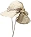 Sunday Afternoons Kids’ Play Hat, Toddler Sun Hat with Neck Flap, UPF 50+ Protection, Outdoor Hats for Girls, Boys, Summer Beach Hat, Cream, Medium