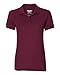 Gildan Womens DryBlend 6.3 oz. Double Piqu? Sport Shirt (G728L) -Maroon -L