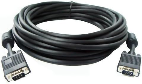 Cable N Wireless HD15 Male to Male SVGA VGA Long Video Monitor Cable for TV Computer Projector (US Seller) (50 Feet)