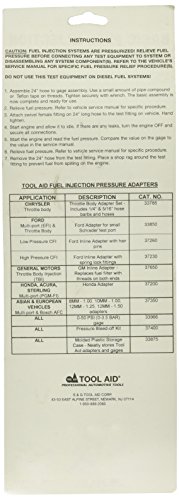 S&G Tool Aid  33770 Fuel Injection Pressure Tester