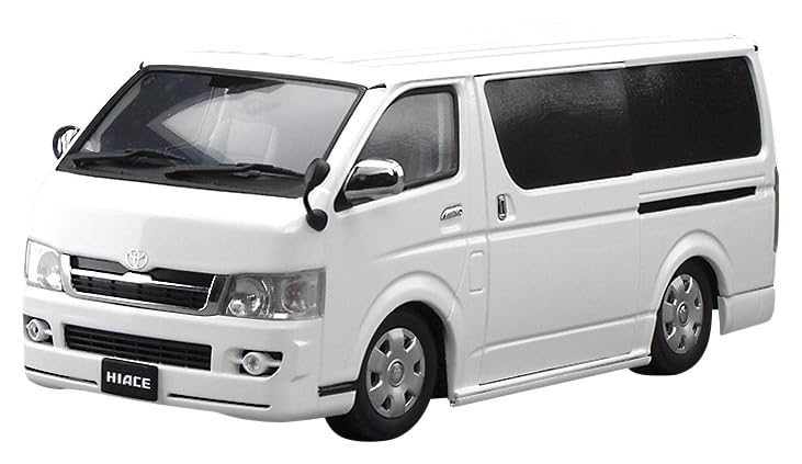 SunStar 1/24 Toyota H200 Hiace Van Super GL White Finished Product