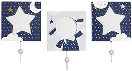 Lot De 3 Pateres Merlin Sauthon Amazon Fr Bebes Puericulture