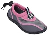 New Starbay Brand Kid's Athletic Water Shoes Aqua Socks (4, Pink)
