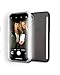 LuMee Duo Selfie Phone Case, Black | Front & Back LED Lighting, Variable Dimmer | Shock Absorption, Bumper Case | iPhone X / iPhone XS - LD-IPX-BLK