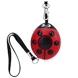 Guard 130dB Personal Alarm with LED Flashlight,Self Defense Keychain,Loudest Emergency Whistle/Survival Whistle for Jogger/Women/Kids/Elderly/Night worker/Attack/Rape/Protection, Bag Decoration