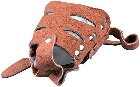 DOG MUZZLE LEATHER,CAILLU-Adjustable Anti-biting Dog Muzzle Leather
