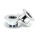 BIQU GT2 5mm Bore Aluminum Toothless Timing Belt Idler Pulley for 3D Printer 6mm Width Timing Belt (Pack of 5pcs)