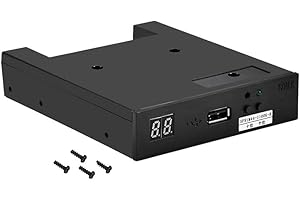 FOCKET USB Flash Disk Floppy Drive Emulator,SFR1M44-U100K-R 3.5" 1.44MB Floppy USB Emulator for Roland E86 E96 G800 Keyboard