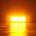 LAMPHUS SolarBlast SBLH04 LED Strobe Grille Flashing Lights [22 Modes] [4 Watt] [TIR] [Weatherproof] Warning Lights for Police & Firefighter Emergency Vehicles - Amber / Amber