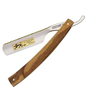Amazon.com: Timor Straight Razor, Carbon Steel Blade 6/8