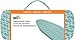 Honey-Can-Do IBC-03818 Teal Links Oversized Premium Ironing Board Cover