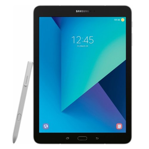 Samsung Galaxy Tab S3 9.7 LTE SM-T825 32GB Factory Unlocked GSM Tablet - International Version, No Warranty (Silver)