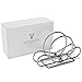 Venalini Stainless Steel Napkin Holder (Silver) - Perfect for Kitchen Tables & Dining Table