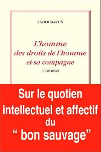 Download L'homme des droits de l'homme et sa compagne, 1750-1850 PDF