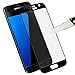 S7 Screen Protector, Galaxy S7 [Full Coverage] Tempered Glass Screen Protector - Badalink 9H Hardness Tempered Glass Bubble-Free Arc Edge Design Screen Protector for Samsung Galaxy S7