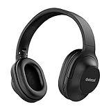 Bluetooth Headphones Over Ear, dodocool Hi-Fi Stereo Wireless Headset, Comfortable Memory-Protein Earpads, Foldable Headset w/Built-in Mic Wired Mode PC/Cell Phones, Black