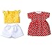 TOYYSB 18 Inch Doll Clothes&Accessories, Include 5 Set Toys Doll Outfits + 2 Pairs Doll Shoes +2 Doll Underwear Doll Accessories, Fit American Dolls Girls Dolls