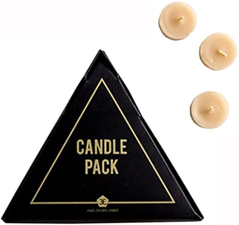 Page Thirty Three - Organic Australian Beeswax Candle Packs (for Essential Oil Burners) (Pillar Candle Pack (3))