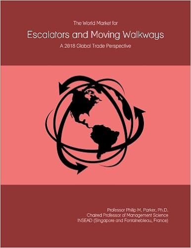 The World Market for Escalators and Moving Walkways: A 2018 Global Trade Perspective