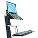 Ergotron - WorkFit-S LD Sit-Stand Workstation - for Tabletops - 23 Inches, Black