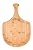Premium Natural Bamboo Pizza Peel Paddle and Cutting Board (For Pizza, Fruit, Vegetables, Cheese)