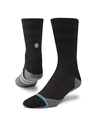 Stance para hombre run Uncommon fibras de compresión Crew Calcetines