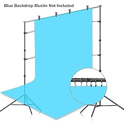 FUDESY Backdrop Stand 7x10Ft Adjustable Photography