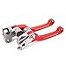 TOPHOME for Honda CRF250R 2007-2019, CRF450R 2007-2019, CRF450RX 2017-2019,CRF250RX 2019 CNC Pivot Clutch Brake Levers 1 Pair Off Road Dirt Bike Redthumb 3