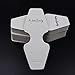 TinFmoon 100Pcs Jewelry Display Hanger Hanging White Cards for Necklace Earring Bracelet etc.