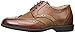 Florsheim Kids Boy's Reveal Wing Tip Jr. Shoe,  Cognac Lin, 7 M US Big Kid