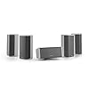 NUMAN Ambience 5.0 luidsprekersysteem – 5.0 surroundsysteem, home cinema-set, 4 x satellietluidsprekers, elk 60 W RMS…