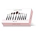 10 Pcs Soft Oval Makeup Brush Set Foundation Brushes Cream Contour Powder Blush Concealer Brush Makeup Cosmetics Tool Set