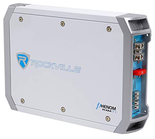 Rockville RXM-T1 1500 Watt Peak/750w RMS Marine/Boat 2 Channel Amplifier Amp New