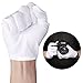 Neewer 12 Pairs (24 Gloves) 100% Cotton Lisle White Inspection Work Gloves for Coin, Jewelry, Silver, or Photo Inspection