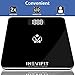 INEVIFIT Bathroom Scale, Highly Accurate Digital Bathroom Body Scale, Measures Weight up to 400 lbs. Includes Batteries