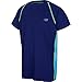New Balance Boys' Big Short Sleeve Performance T-Shirt with Side Panels, Basin/Bayside, 14-16