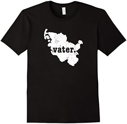 Mens Schleswig Holstein Germany Shirt Father Shirt Vater Shirt 3XL Black