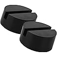Epiken Grade Jack Pad Medium Size Adapter Universal Rubber Protector Slotted Frame Rail Protector Floor Jack Disk Rubber Pad 