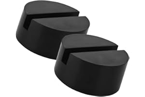 NEBYWOLD Upgrade Jack Pad Medium Size Adapter Universal Rubber Protector Slotted Frame Rail Protector Floor Jack Disk Rubber 