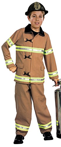 Young Heroes Child's Fire Fighter Costume, Medium
