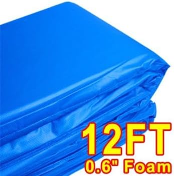 NEW LEAF 12' Trampoline Accessories Safety Frame Pad Blue