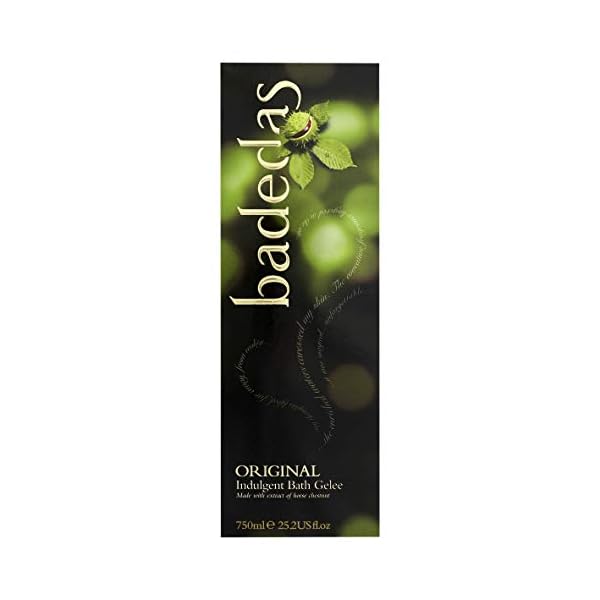 Badedas Original Indulgent Bubble Bath Gel, 750ml, Enriched with Natural Horse Chestnut Extract for a Luxury Bubble Bath