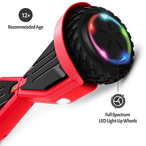 Jetson Hoverboard Spin Hoverboard with OffRoad AllTerrain Wheels