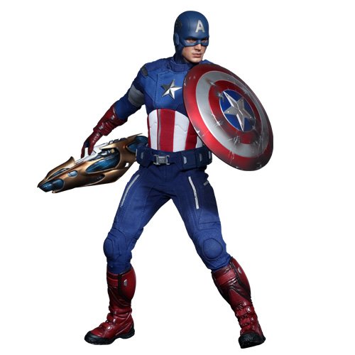 Hot Toys - The Avengers Movie Masterpiece Action Figure 1/6 Captain America