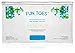 FUN TOES -2 Pairs Water Skin Shoes Aqua Socks for Water Sports Beach Pool Surf